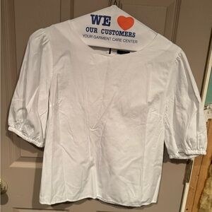 Ann Taylor Factory White Blouse